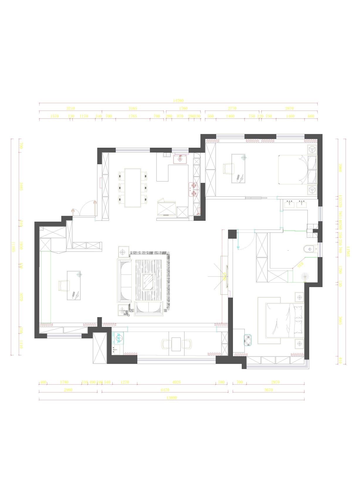 綠地海珀蘭軒 15-1-10901 四室三衛-Model